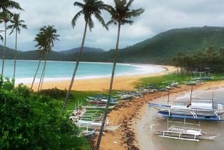 Nacpan and Calitang Twin Beaches