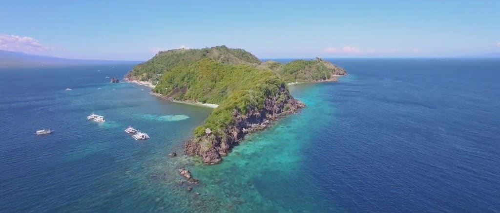 Drone Apo Island Negros Oriental
