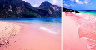 Pink Sand Beach of Sila Island
