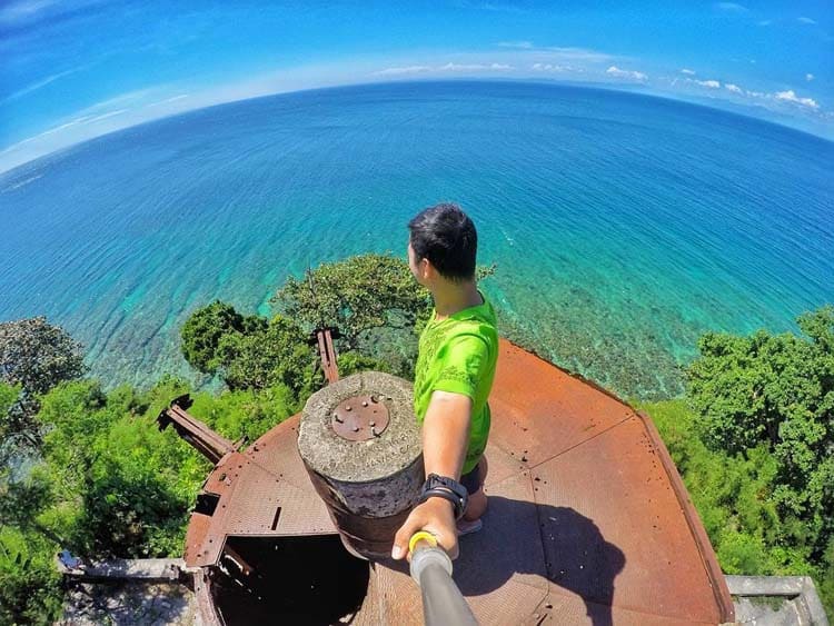 Top View of Guisi Lighthouse Guimaras