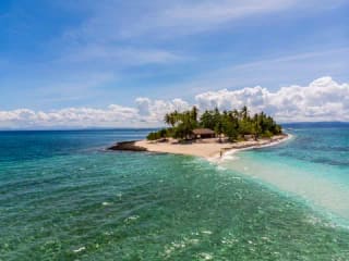 Kalanggaman Island shore, photographed in 2024