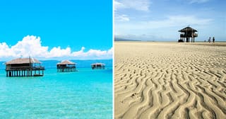Manjuyod Sandbar Negros Occidental Philippines